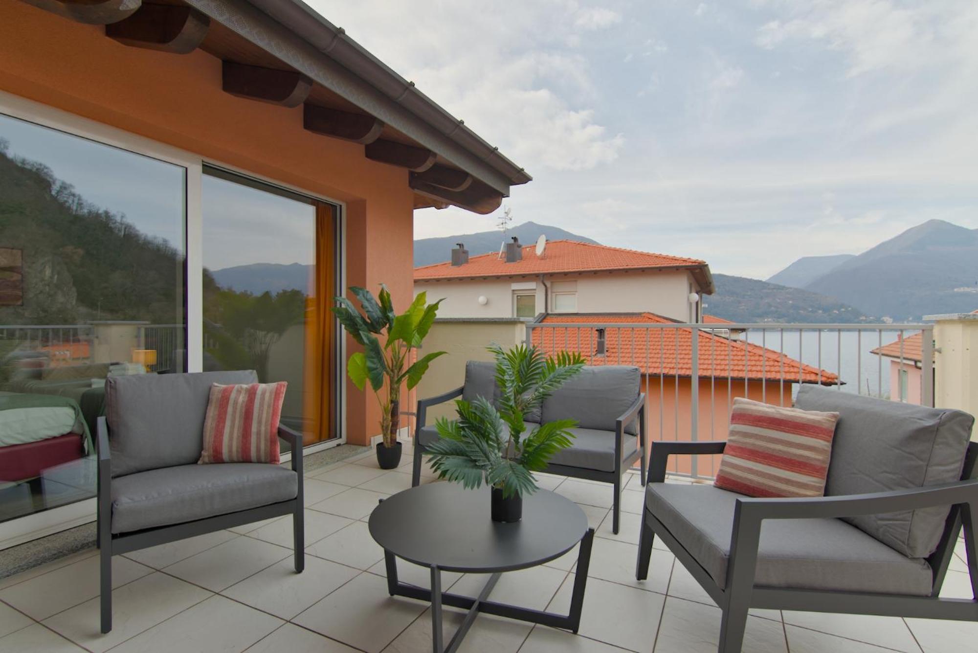 Golfo Gabella Lake Resort Maccagno Exteriér fotografie