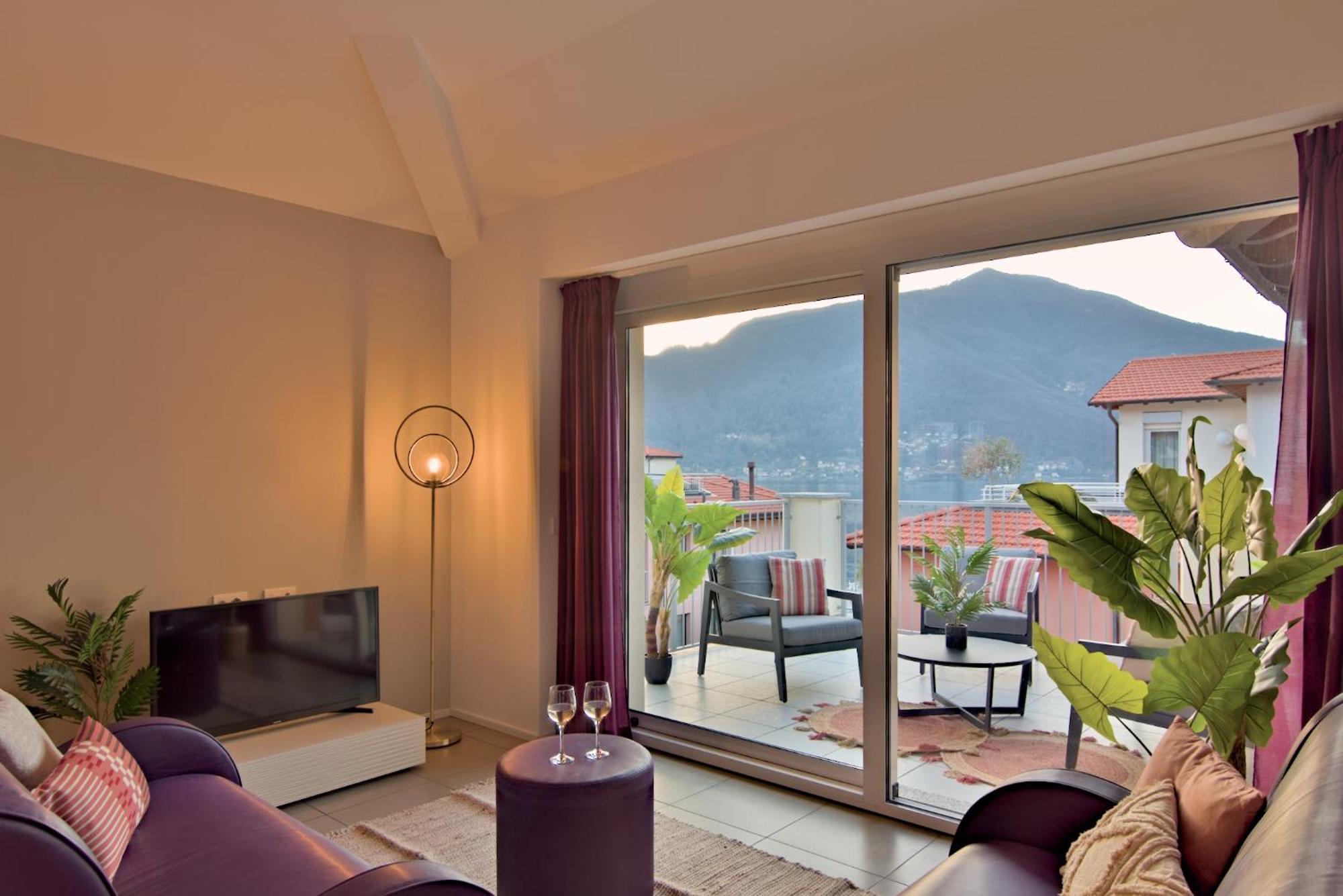 Golfo Gabella Lake Resort Maccagno Exteriér fotografie